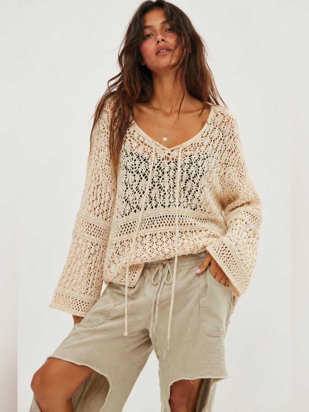 Dex crochet sweater
